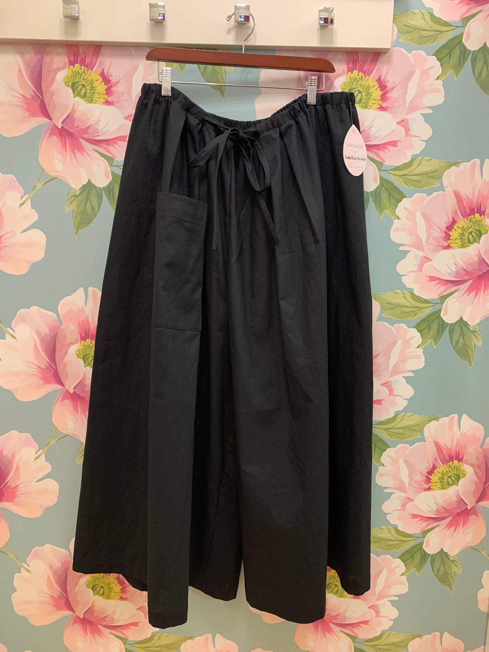 Kai & Klo for Bodacious Linen Wide-Leg Pant Product Image