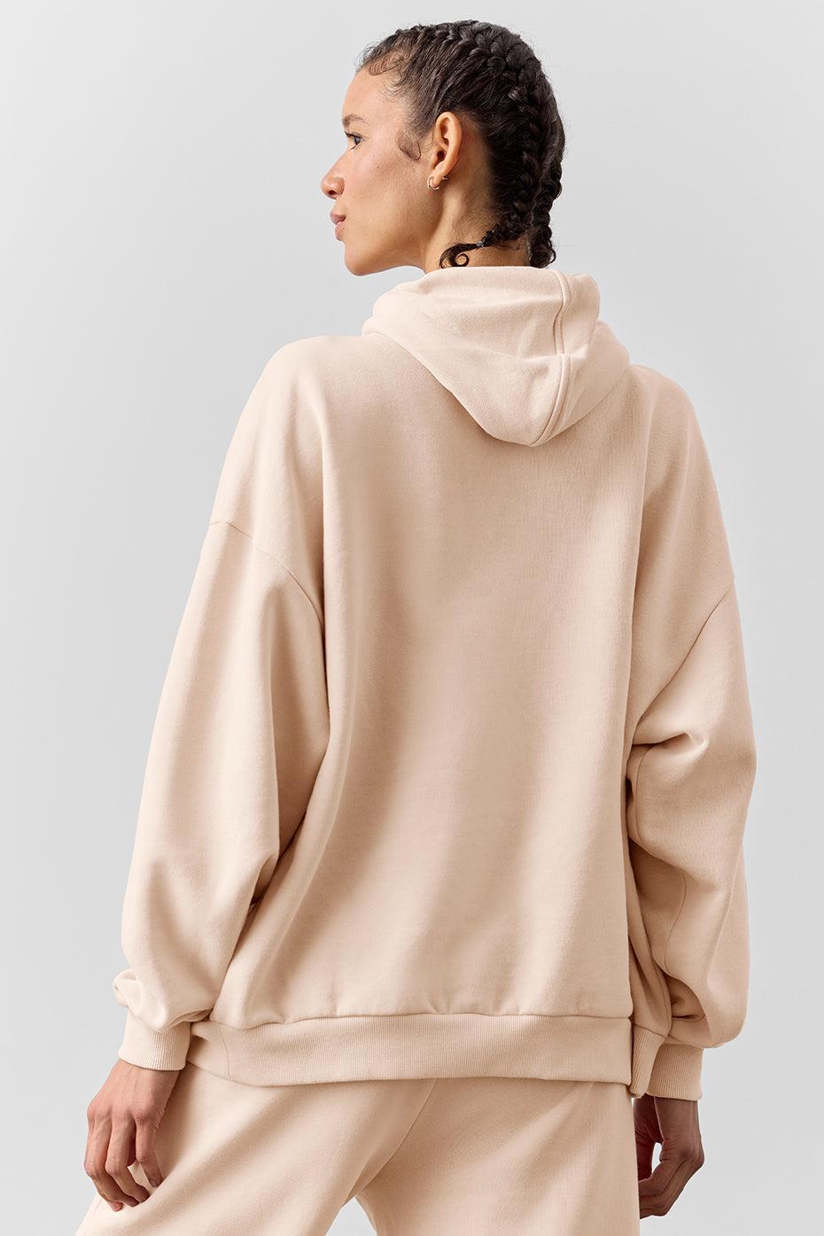 Accolade Full Zip Hoodie - Macadamia Female Product Image