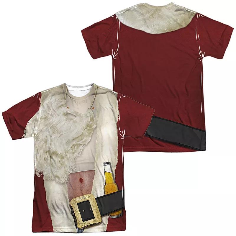 Men's Bad Santa Sublimated Graphic Tee, Size: XXL, Black Product Image
