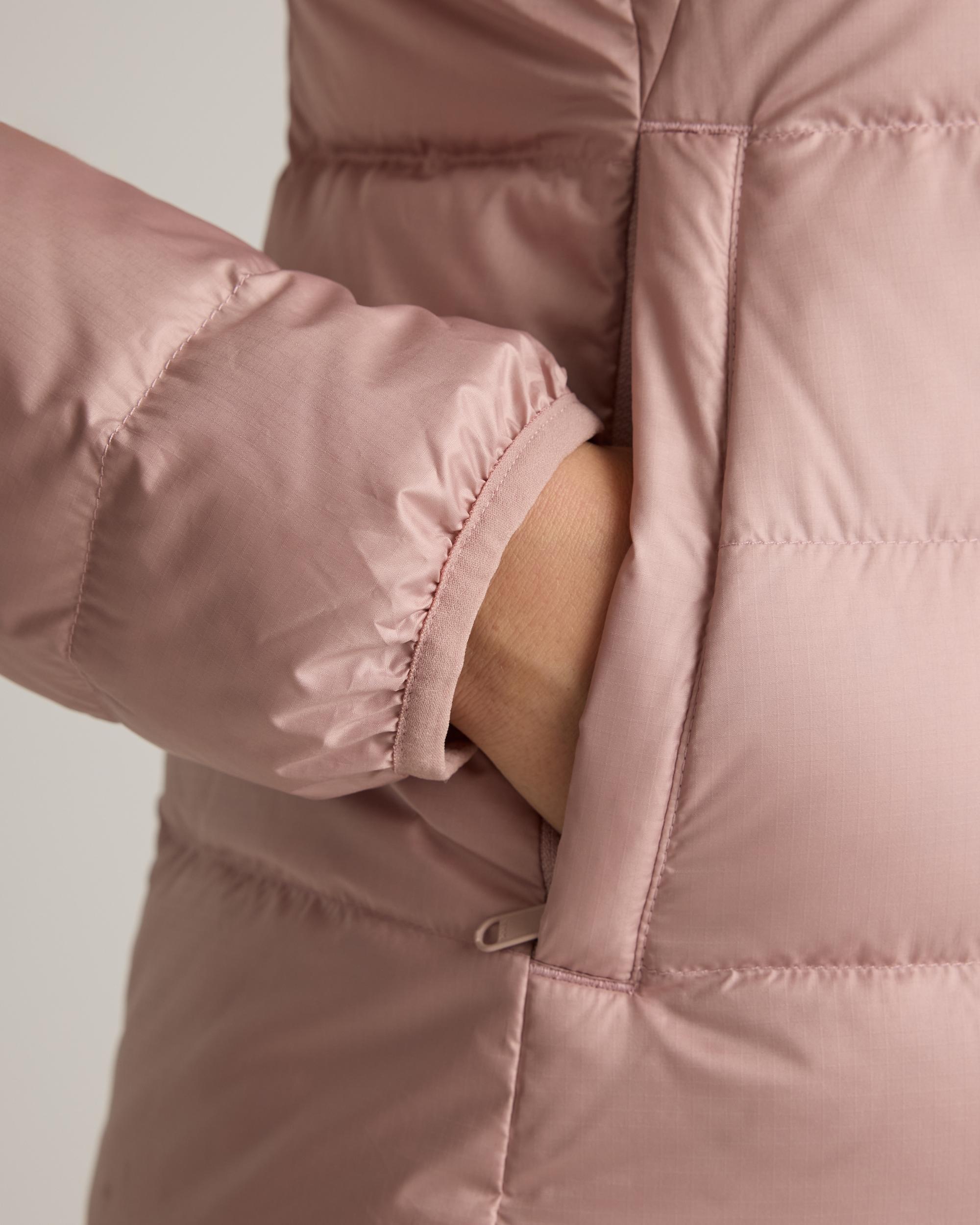 Quince | Women's Lightweight Down Packable Puffer Hooded Jacket Recycled Polyester Product Image