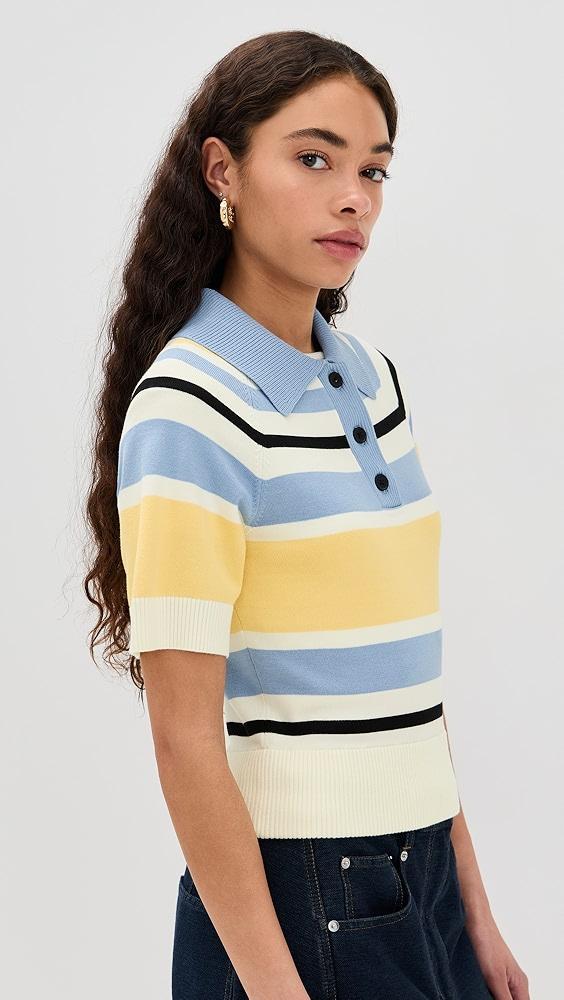 ALIGNE Emmet Knitted Polo | Shopbop Product Image