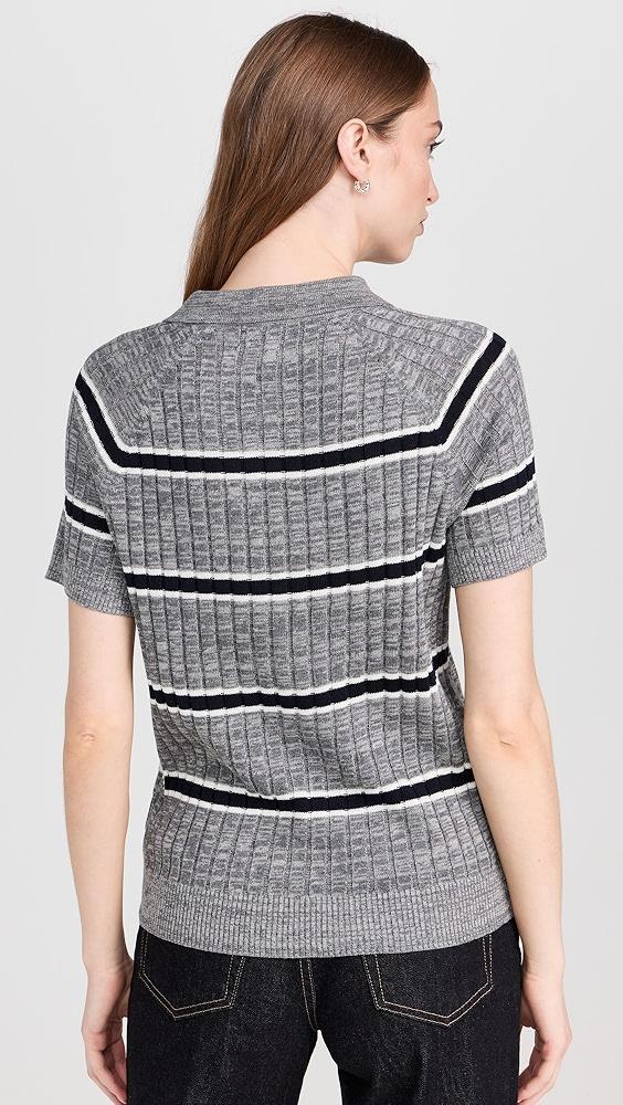 THE GREAT. The Classic Polo Sweater | Shopbop Product Image