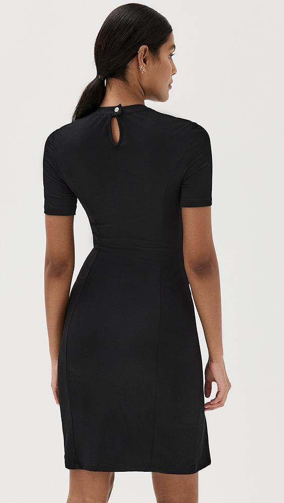 rabanne Drape Pression Mini Dress | Shopbop Product Image