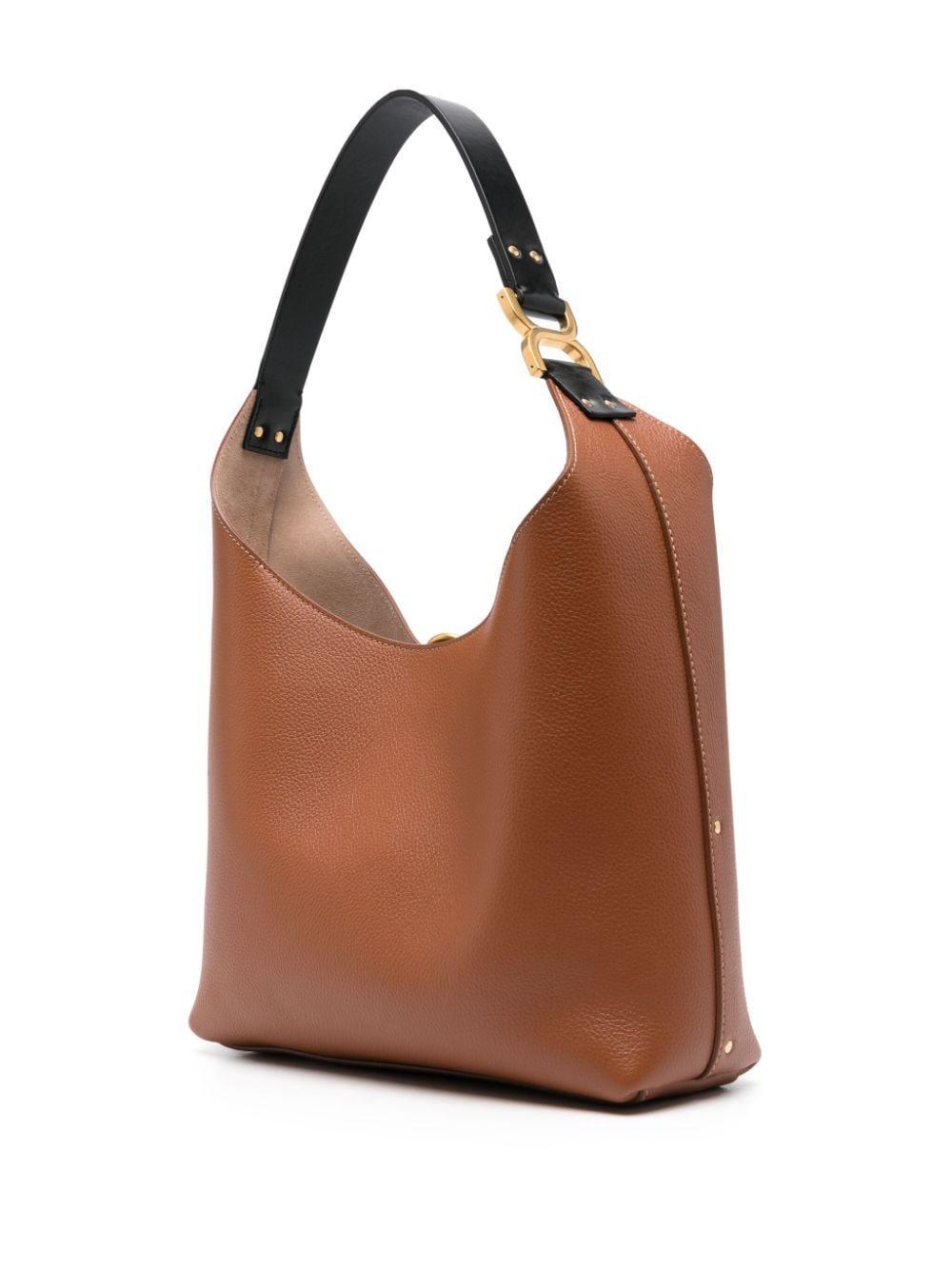 small Marcie leather tote bag Product Image