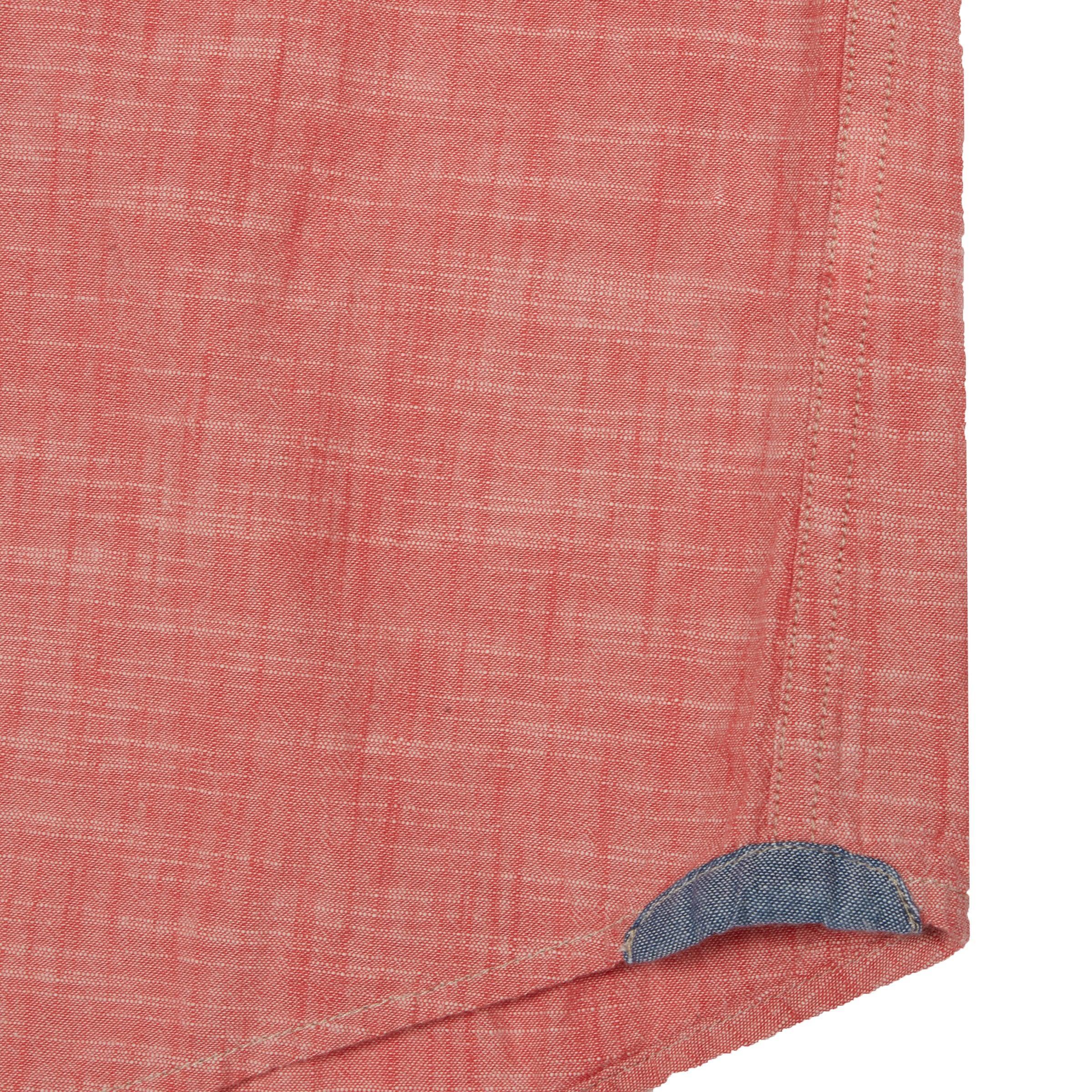 Dunmore Chambray Workshirt - Red (Final Sale)* Product Image