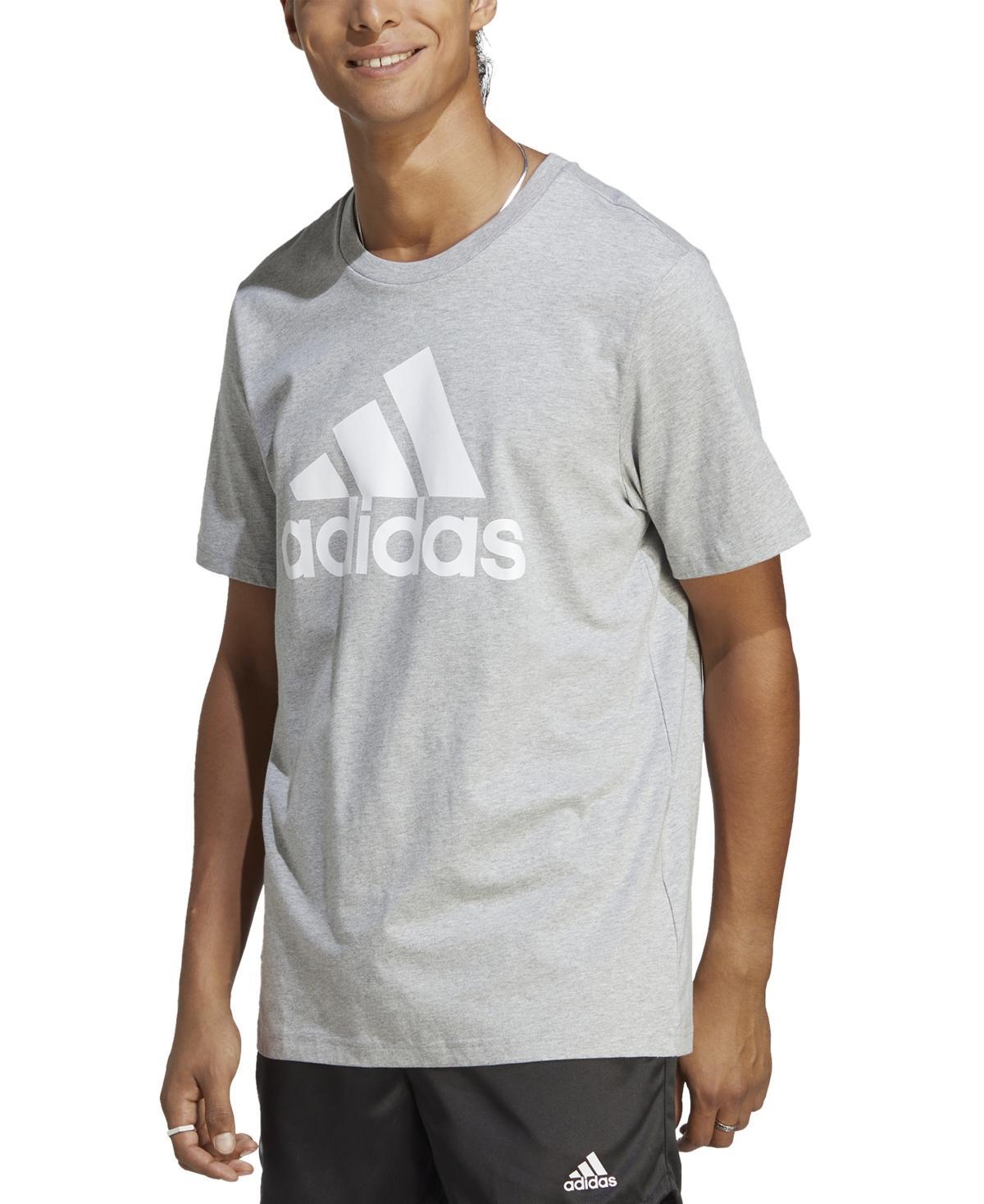 Mens adidas Classic Badge of Sport Tee Better Red Product Image