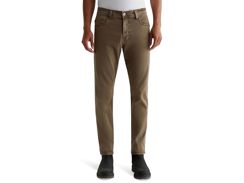 AG Jeans Tellis Modern Slim Sueded Sateen Pants (Sulfur Faded Ashwood) Men's Casual Pants Product Image