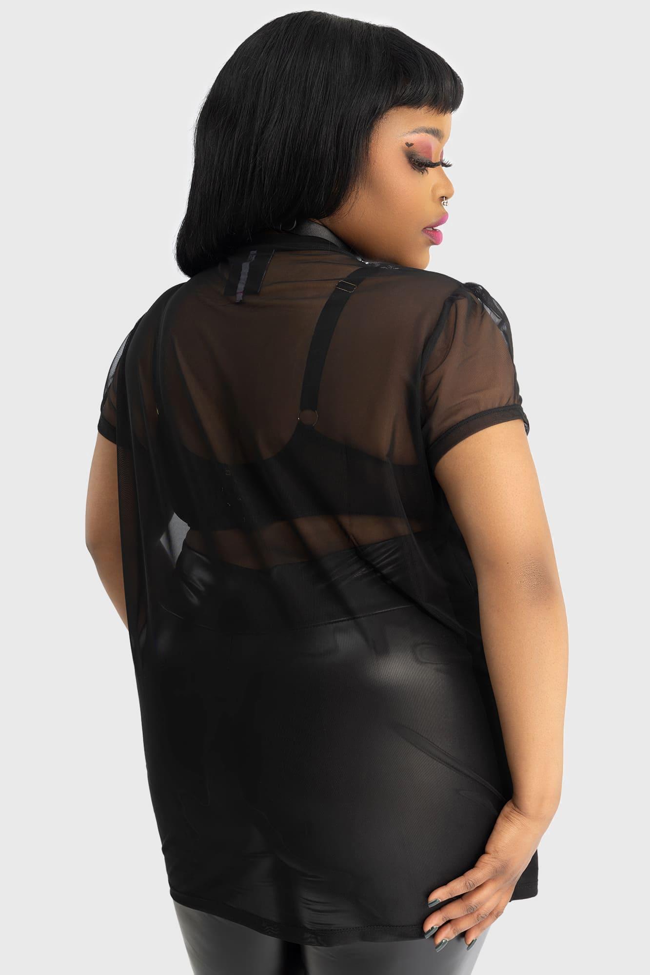 Ghoul Friends Sheer Combo Top Female Product Image
