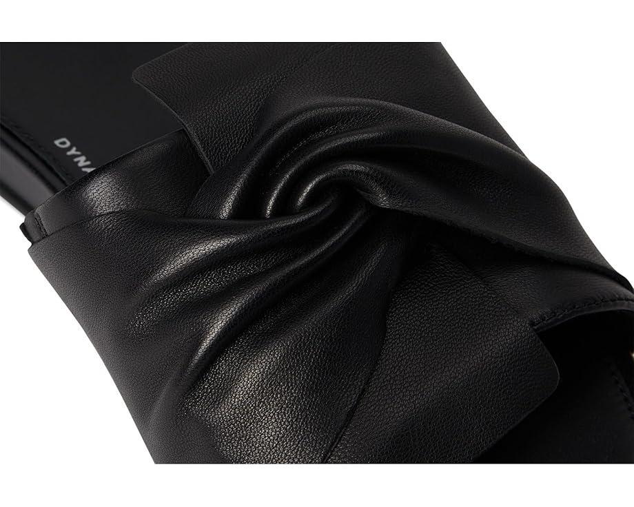 Gracie Crystal Maxi-Buckle Leather Slides Product Image