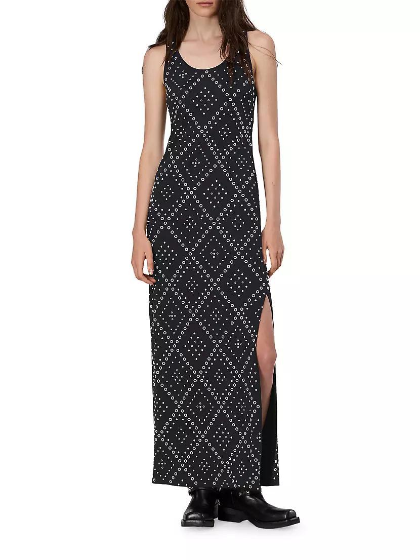 Priscilla Studded Maxi Dress Product Image