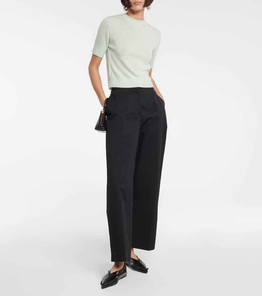 JIL SANDER Wool Top In Mint Product Image