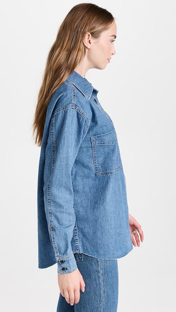 ASKK NY Oversized Denim Shirt | Shopbop Product Image