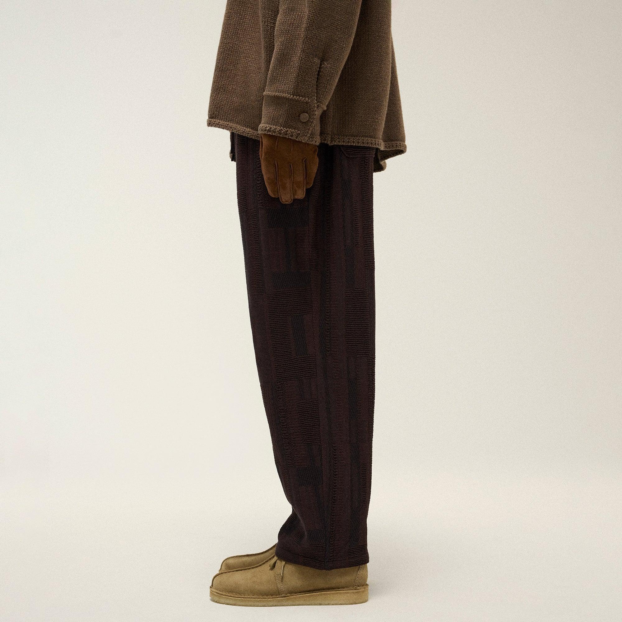 Kith Geometric Knit Elmhurst Pant - Incognito Male Product Image