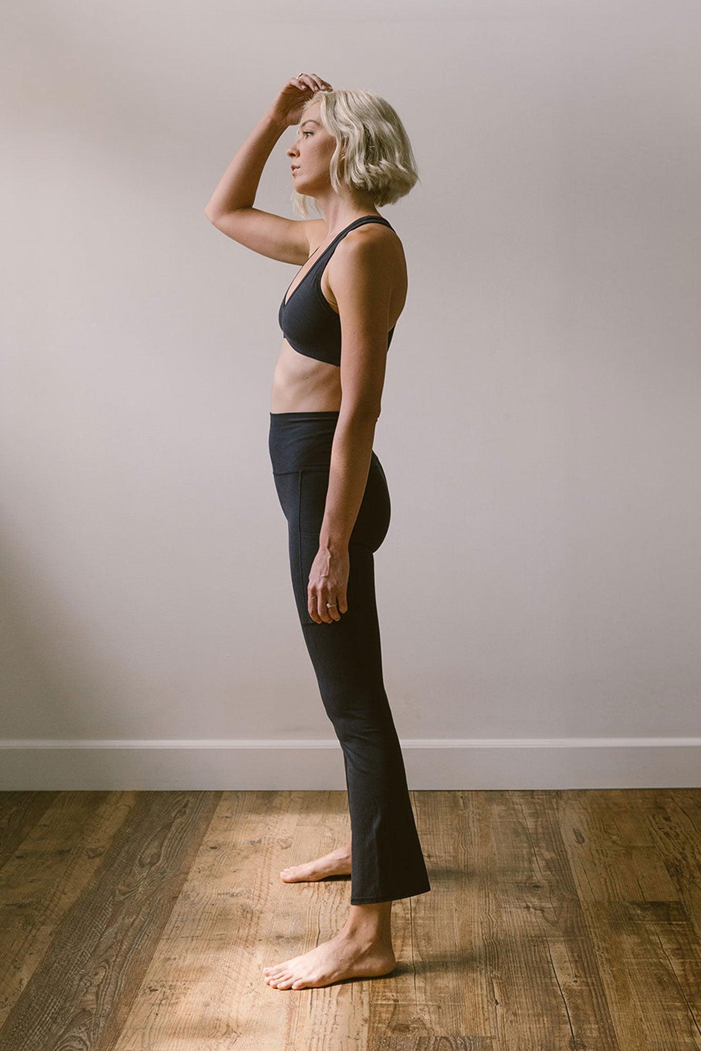 Risa Flared Leggings with Pockets Female Product Image