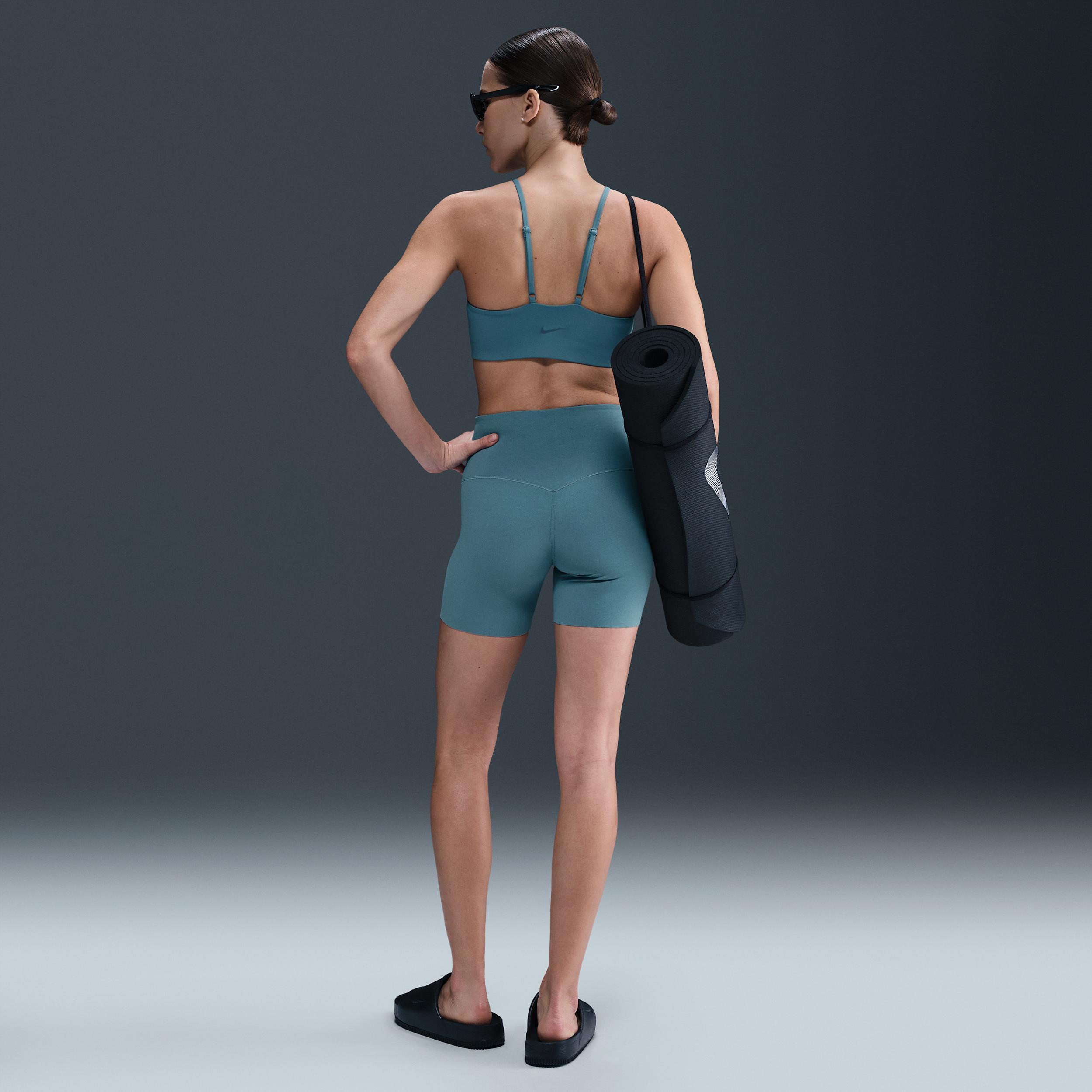 Nike Women's Zenvy Gentle-Support High-Waisted 5" Biker Shorts Product Image