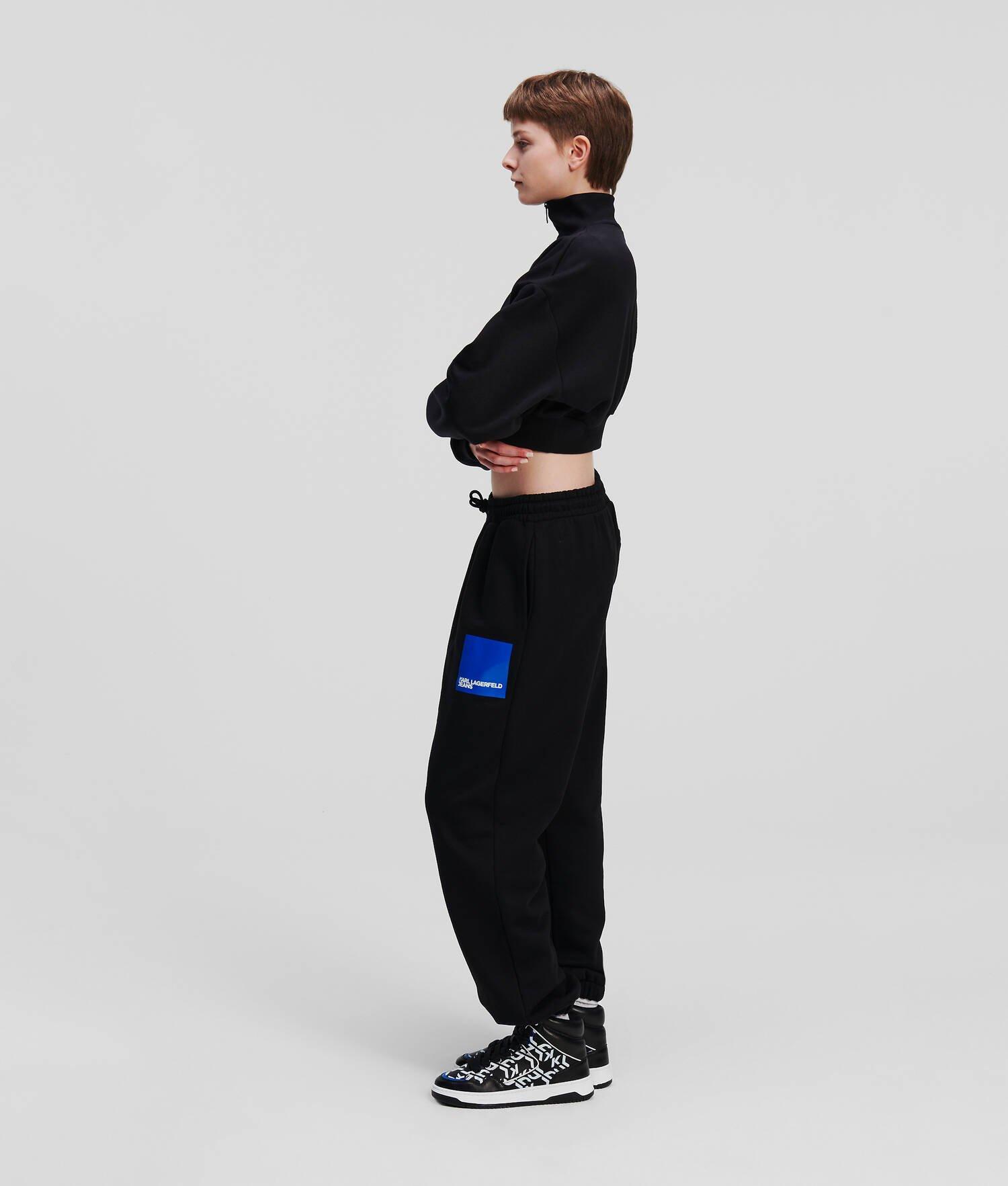 KLJ CROPPED HALF-ZIP SWEATSHIRT Product Image