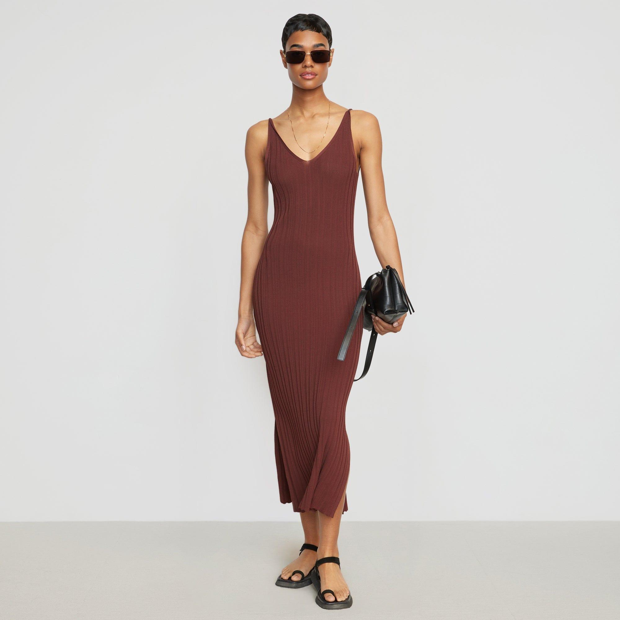 Estella Ribbed Tank Dress Product Image