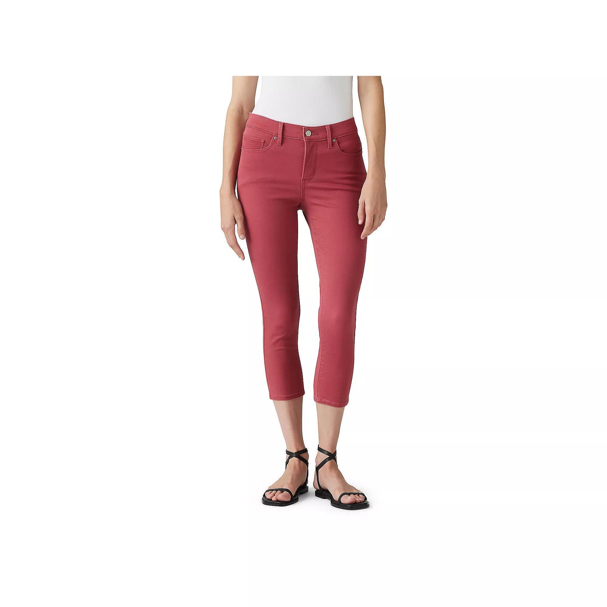 Women's Levi's® 311 Shaping Capris, Size: 30(US 10)Medium, Earth Red Product Image
