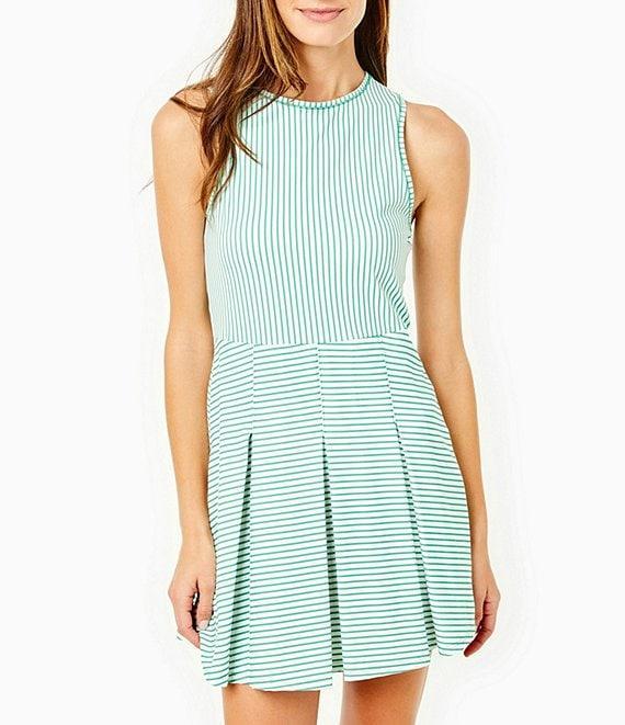 Addison Bay Striped Racquet Performance Dress Product Image