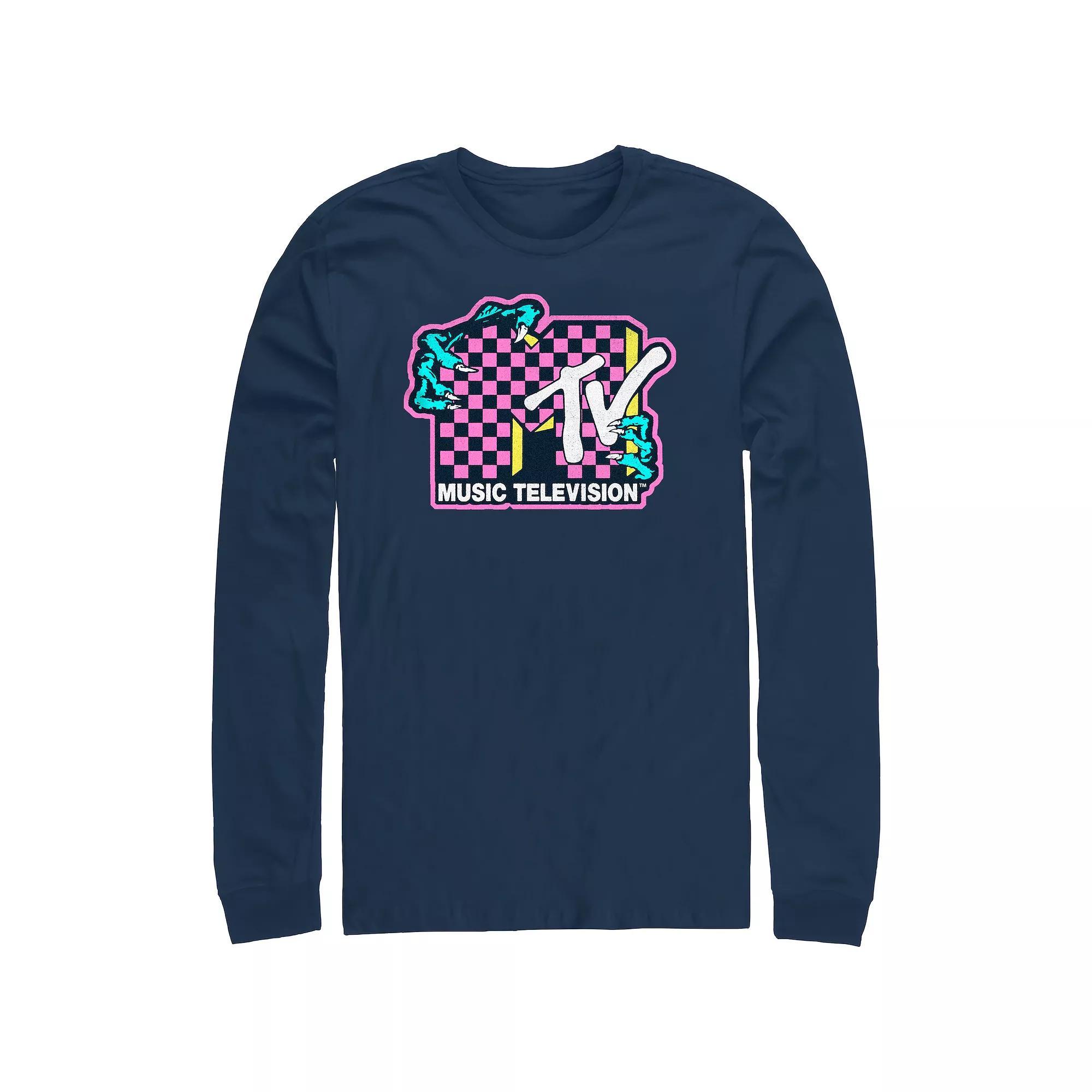Men's MTV Creature Logo Graphic Tee, Size: XXL, Blue Product Image