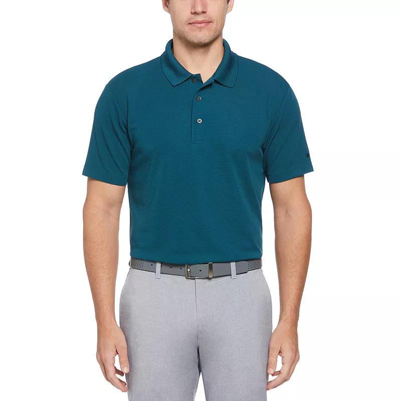 Men's Grand Slam Classic-Fit Solid Golf Polo, Size: Large, Blue The Web Product Image