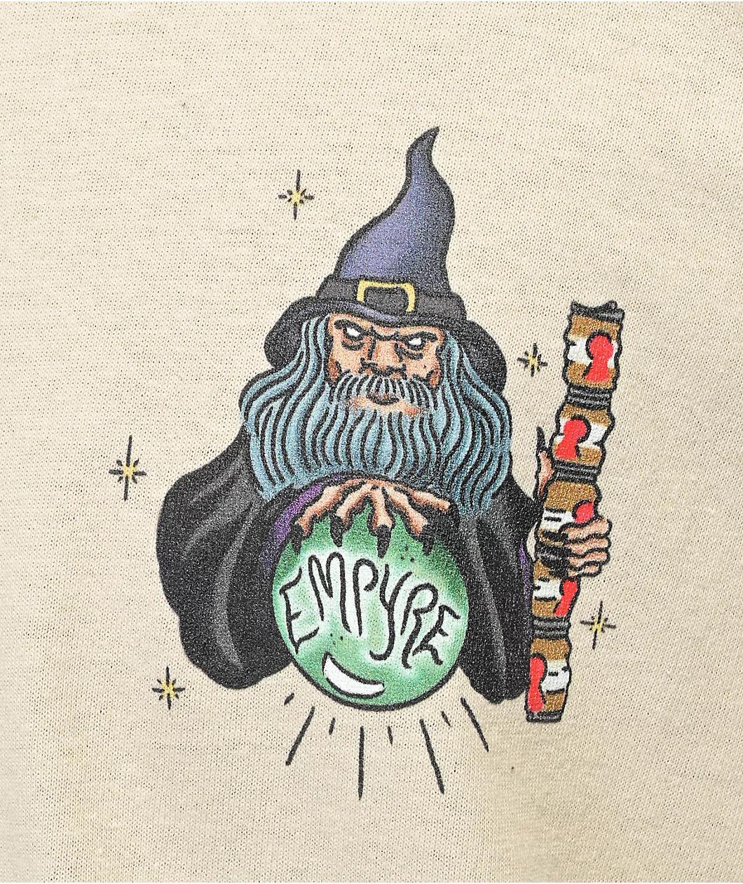 Empyre Wizard Staff Sand Long Sleeve T-Shirt Product Image