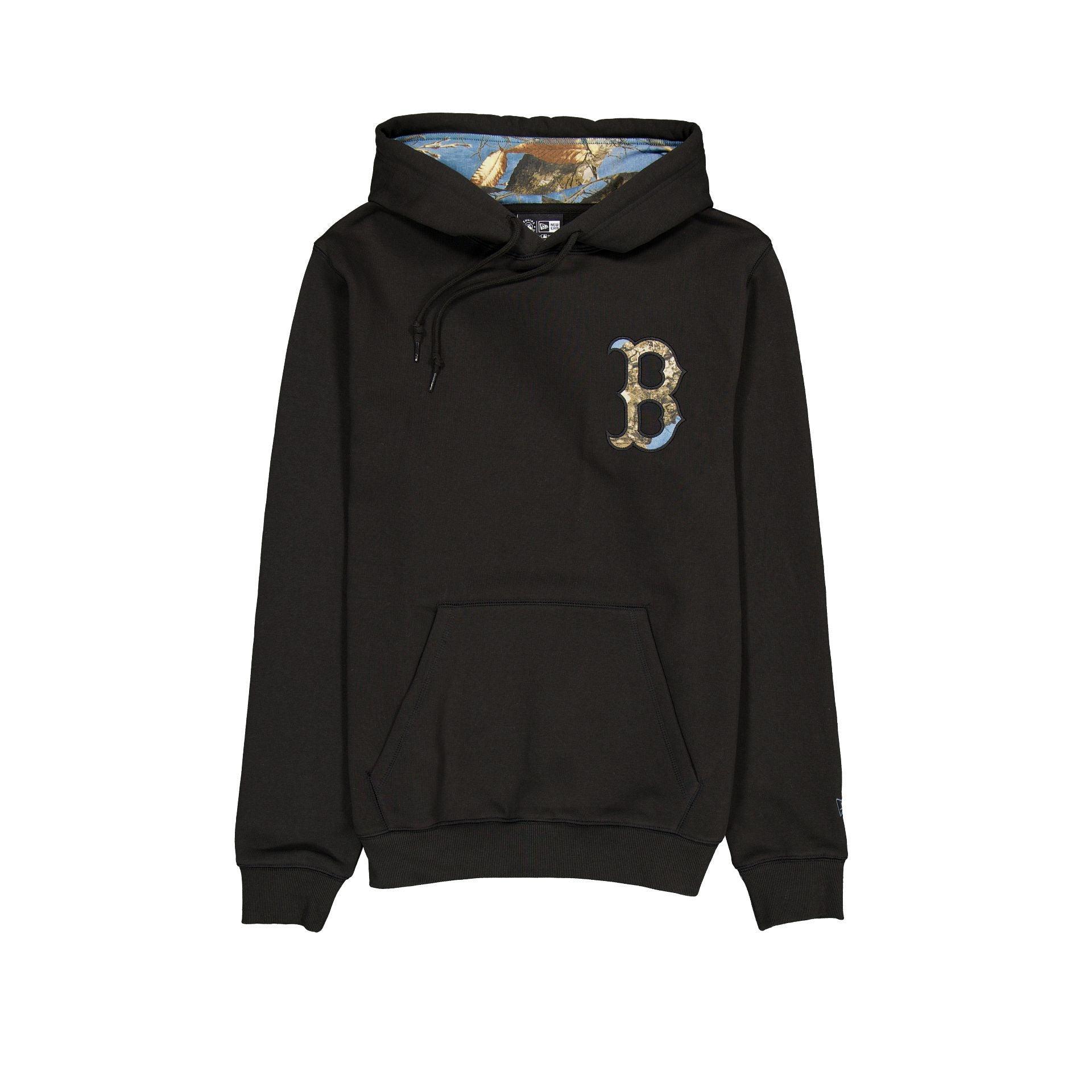 Boston Red Sox Black Realtree Hoodie Male Product Image
