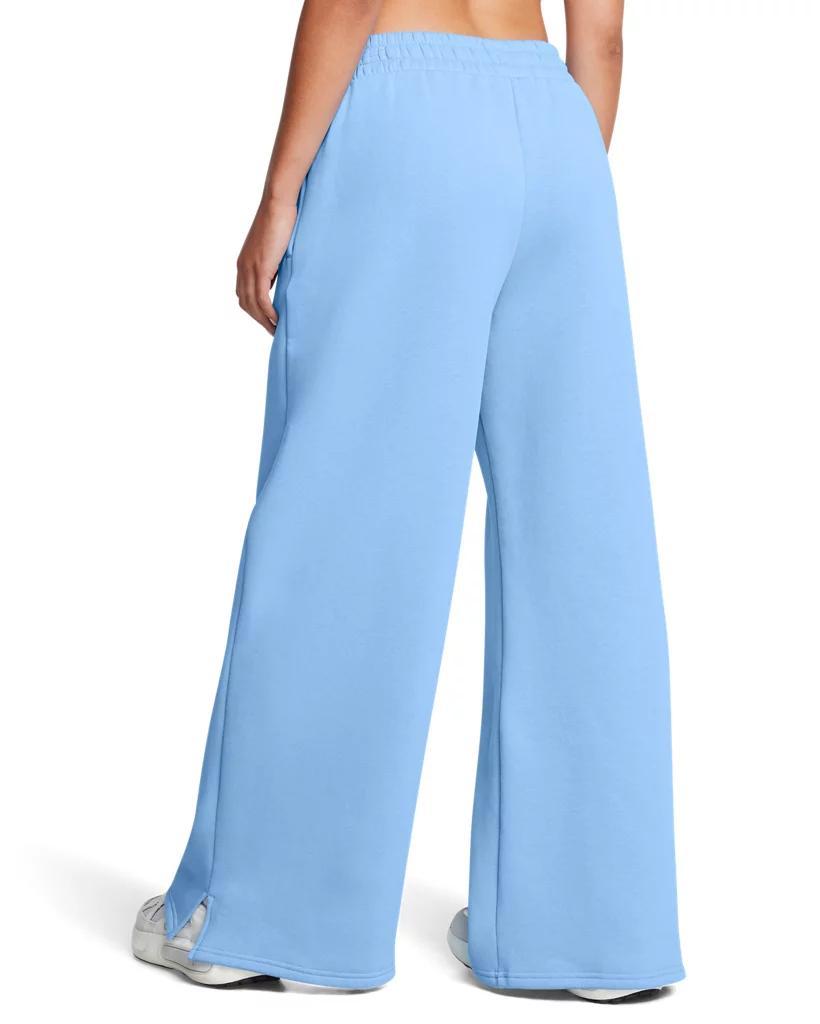 Women's UA Icon Fleece Wide Leg Pants Product Image