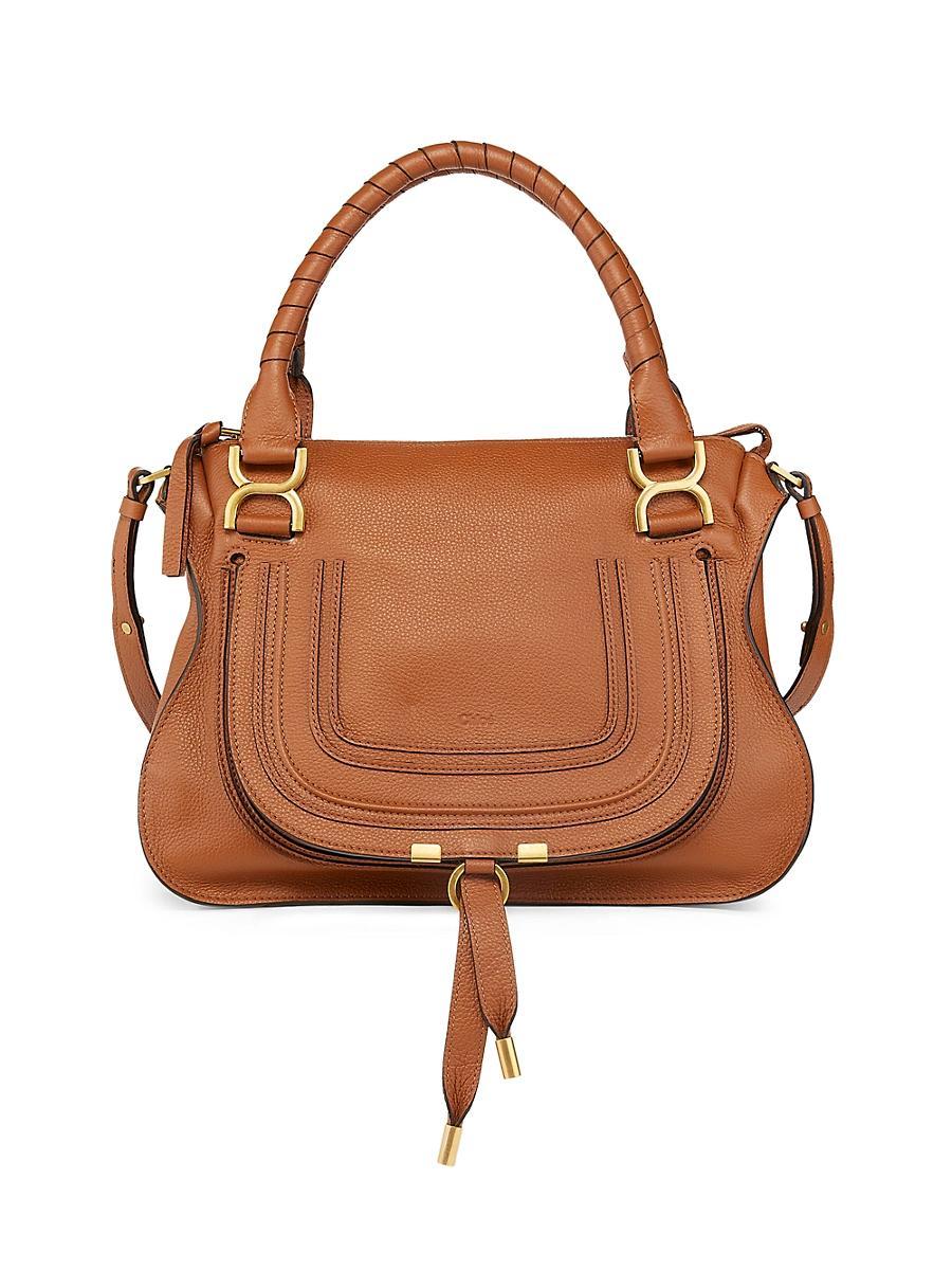 Chloe Marcie Medium Leather Satchel Product Image