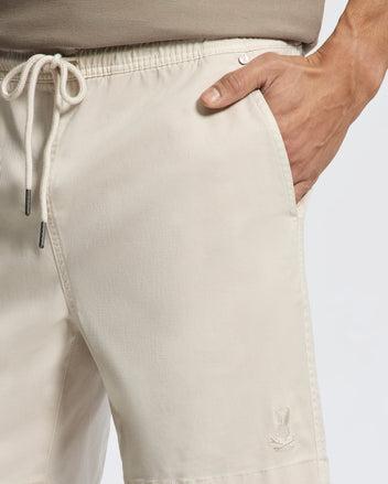 Men's Willis Stretch Tencel Short 104 NATURAL LINEN / M Product Image