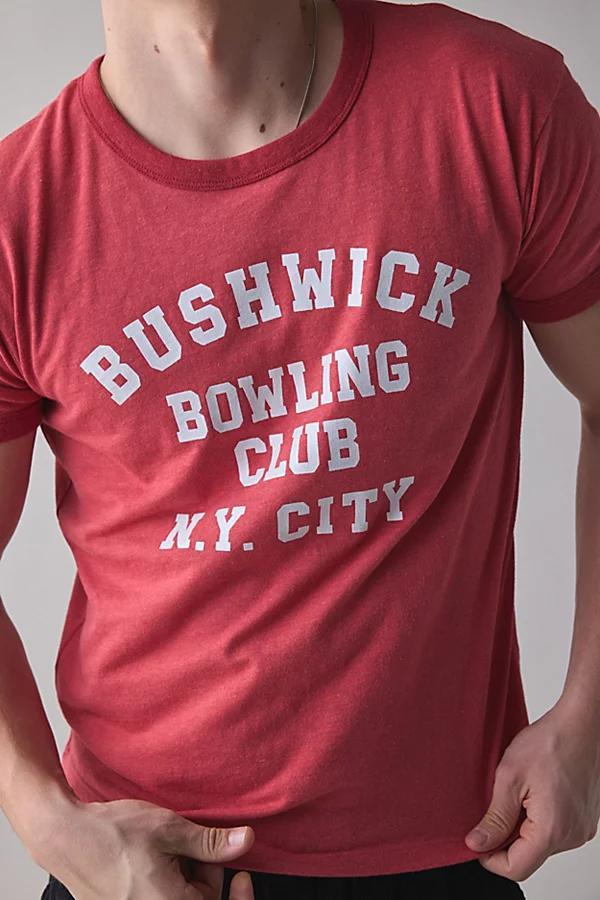 BDG Varsity Graphic Slim Fit Ringer Tee Mens at Urban Outfitters Product Image