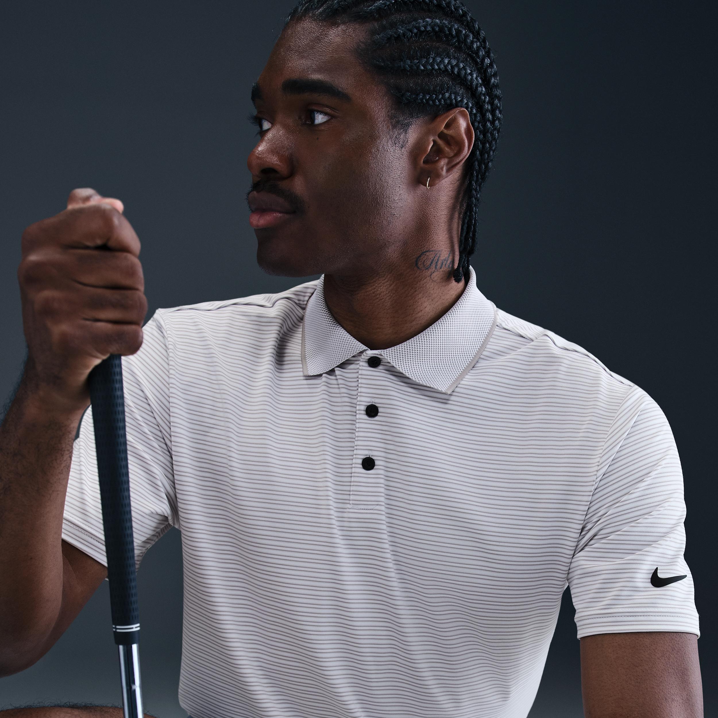 Nike Tour Men's Dri-FIT Striped Golf Polo Product Image
