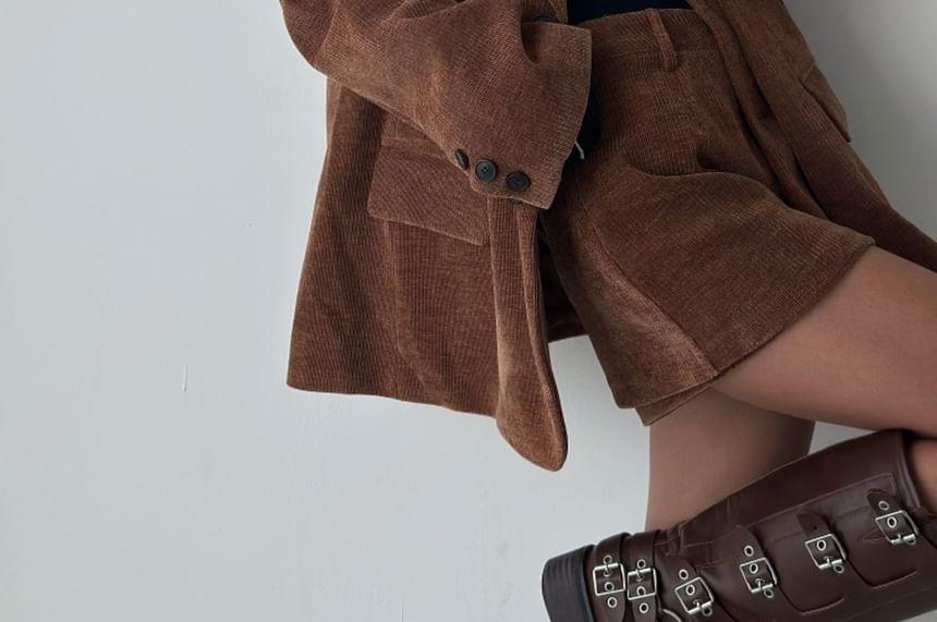 Corduroy Loose-Fit Blazer Product Image