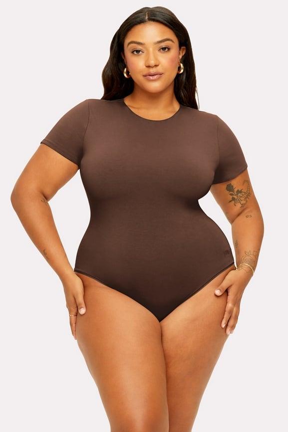 Snug Cotton Short Sleeve Brief Bodysuit Product Image