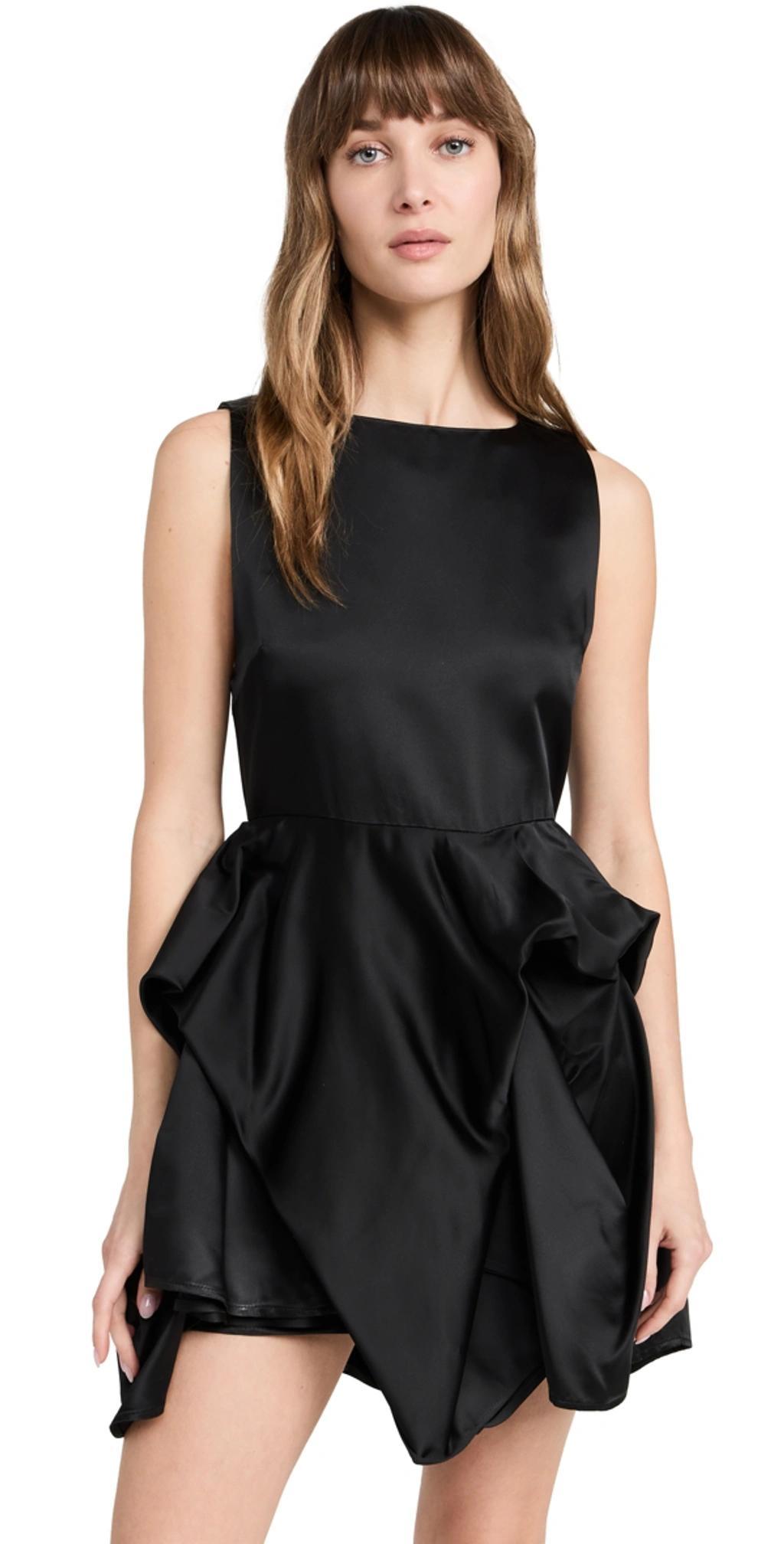 sleeveless peplum minidress Product Image