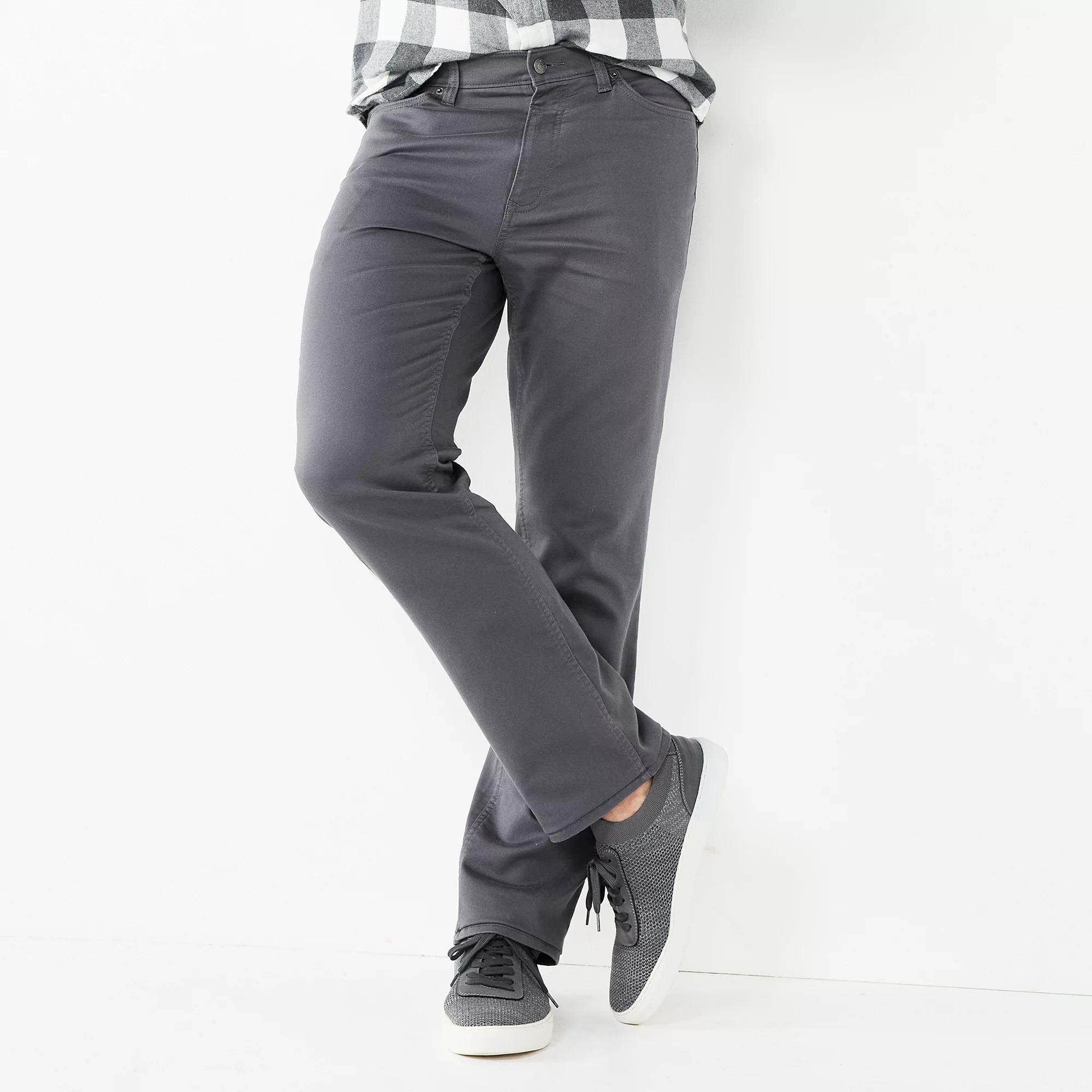 Mens Sonoma Goods For Life Straight-Fit 5-Pocket Everyday Pant Product Image