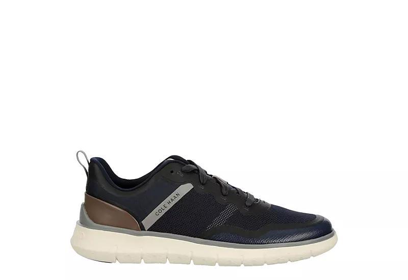 Cole Haan Generation Zerogrand Men's Textured Sneakers, Size: 9.5, Blue Blazer Truffle Ti Product Image