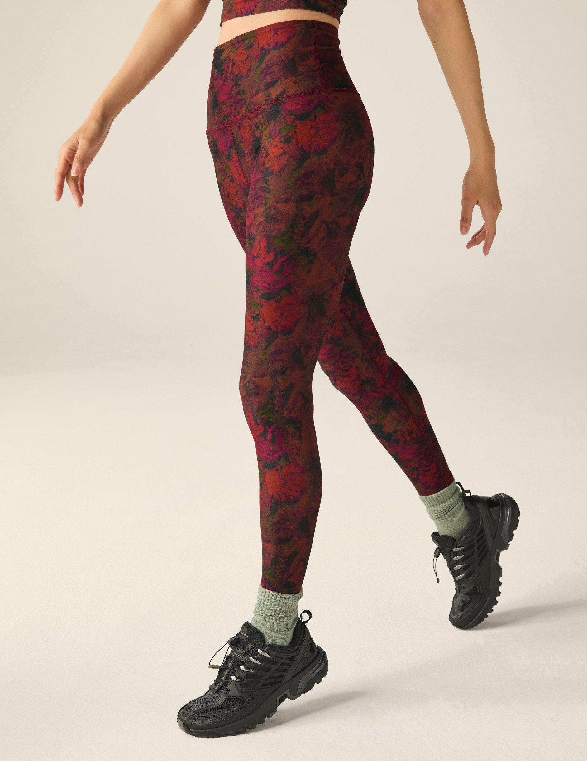 Midnight Floral SoftMark High Waisted Midi Legging Product Image
