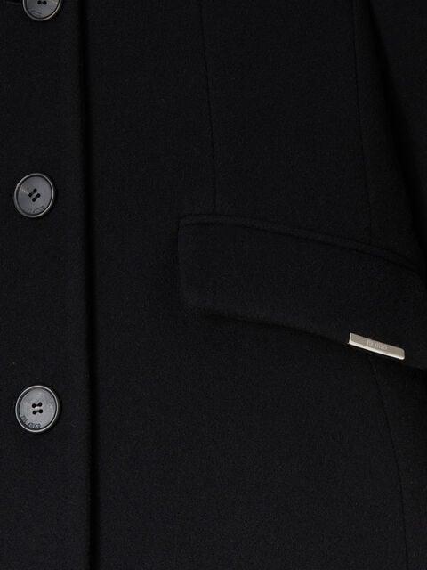 Black long coat Product Image