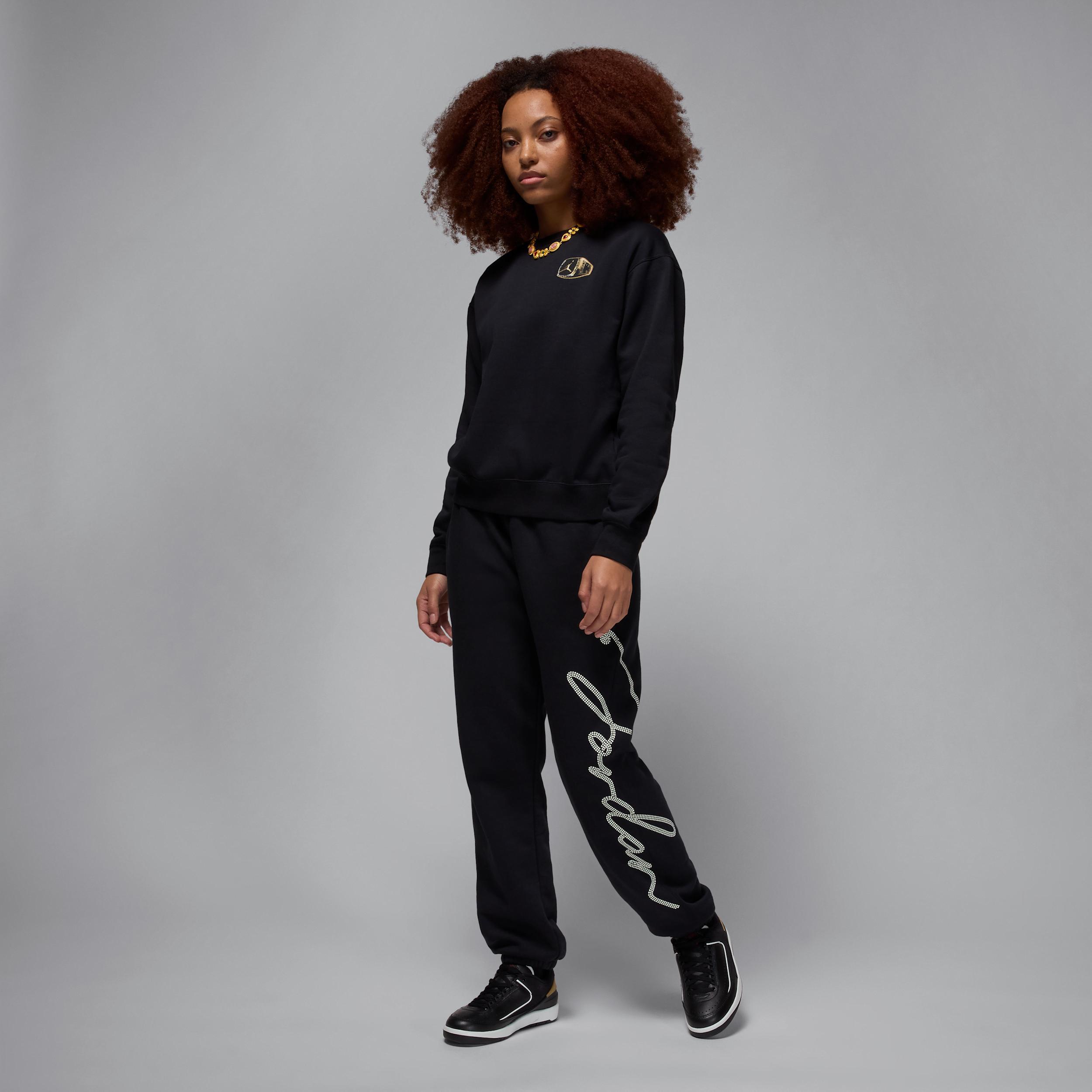 Women's Jordan Brooklyn Fleece Crew-Neck Sweatshirt Product Image