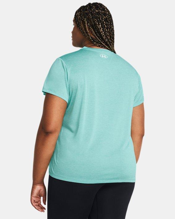 UA Tech Twist Womens V-Neck Short Sleeve Product Image