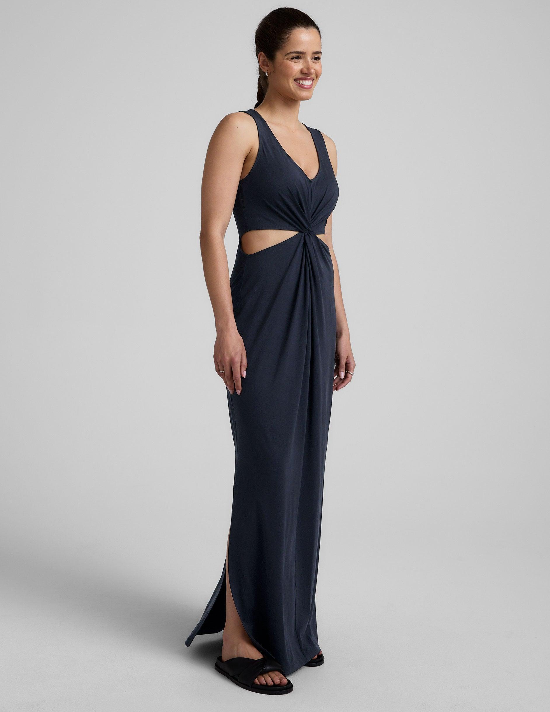 Maxi Around The World Front Twist Dress Product Image