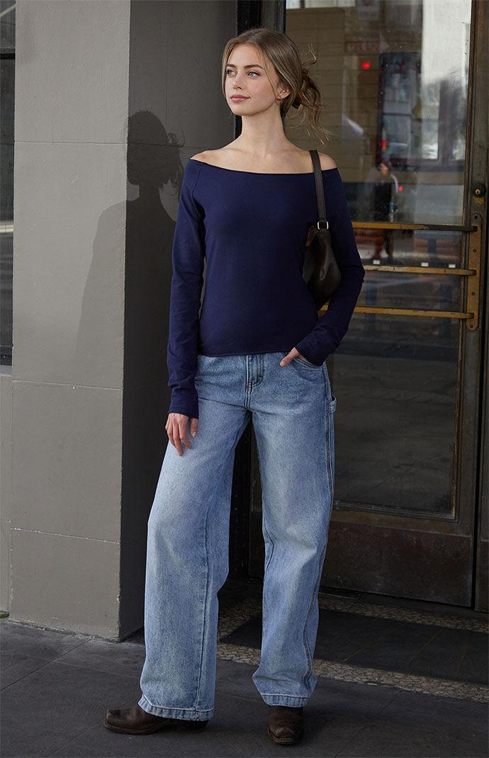 John Galt Women's Bonnie Off-The-Shoulder Top Product Image