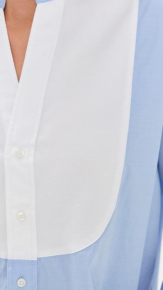 Frank & Eileen Collarless Buttondown | Shopbop Product Image