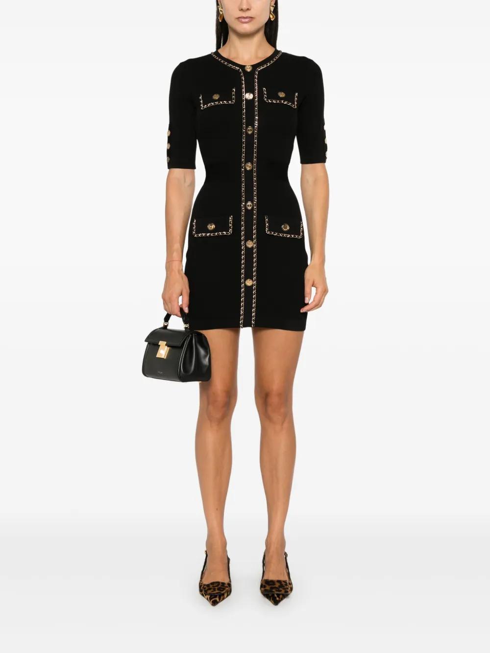 chain-detail mini dress Product Image