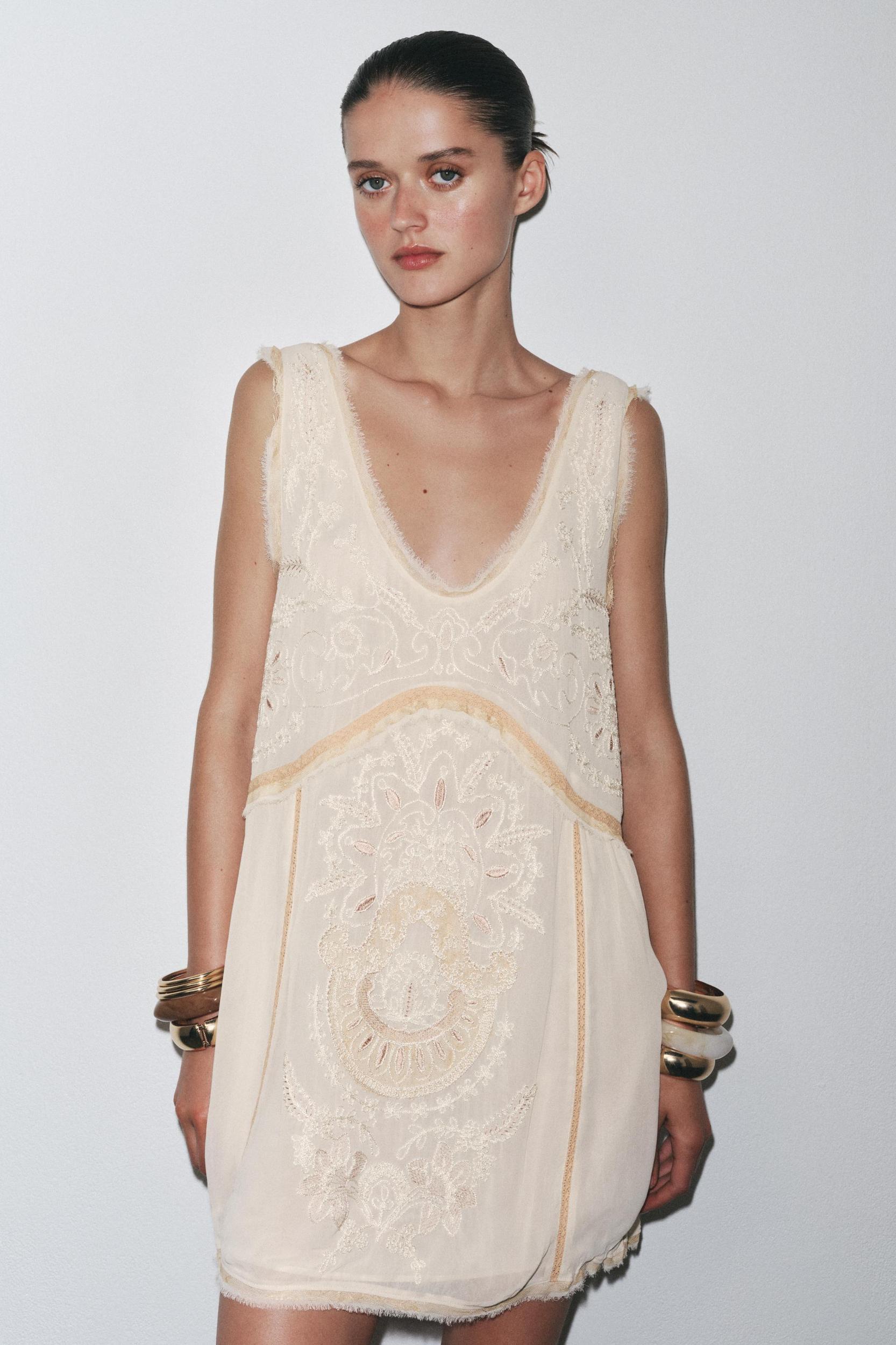 ZW COLLECTION EMBROIDERED DRESS Product Image