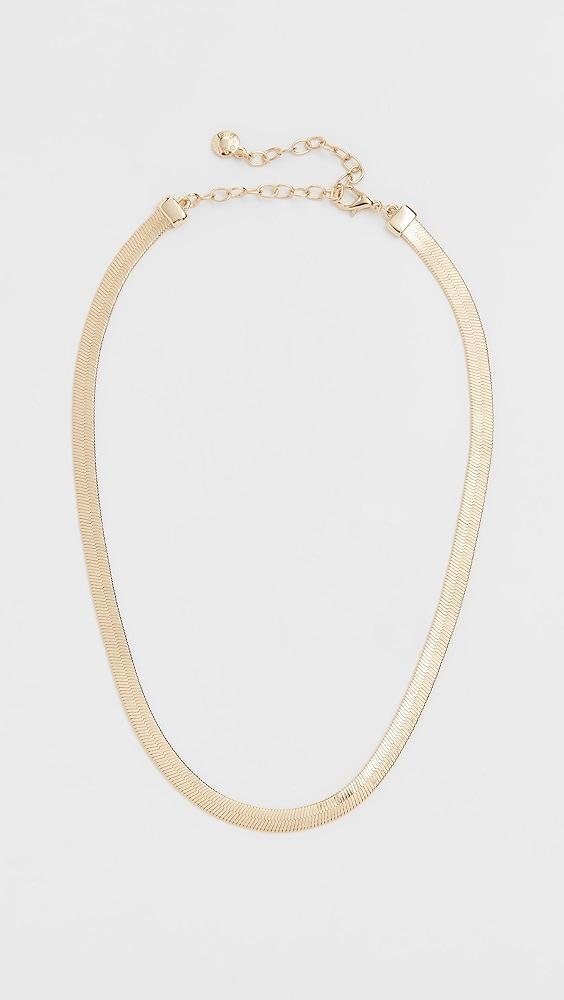 BaubleBar Gia Herringbone Necklace | Shopbop Product Image
