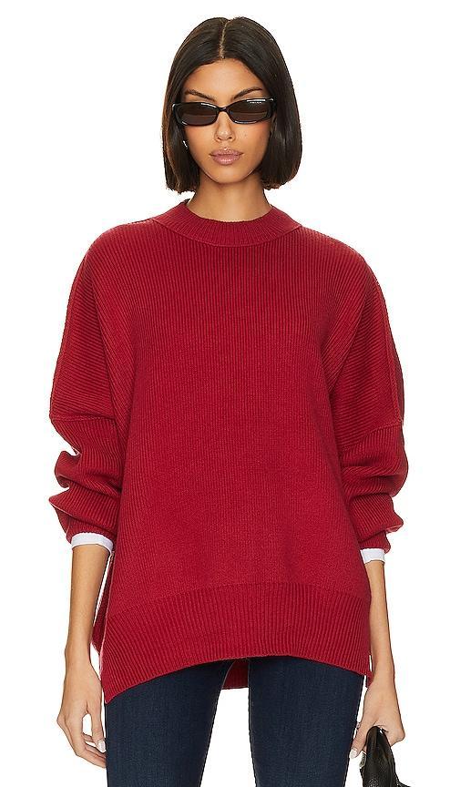 Free People Easy Street Tunic Sweater Black S Product Image