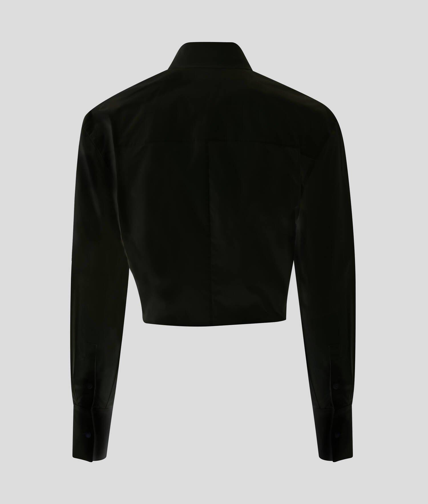 CROPPED D-RING POPLIN SHIRT Product Image