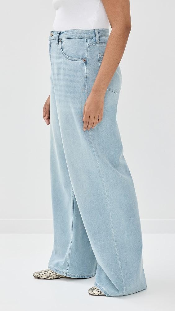 Reformation Cary Lived-In Wide Leg Jeans | Shopbop Product Image